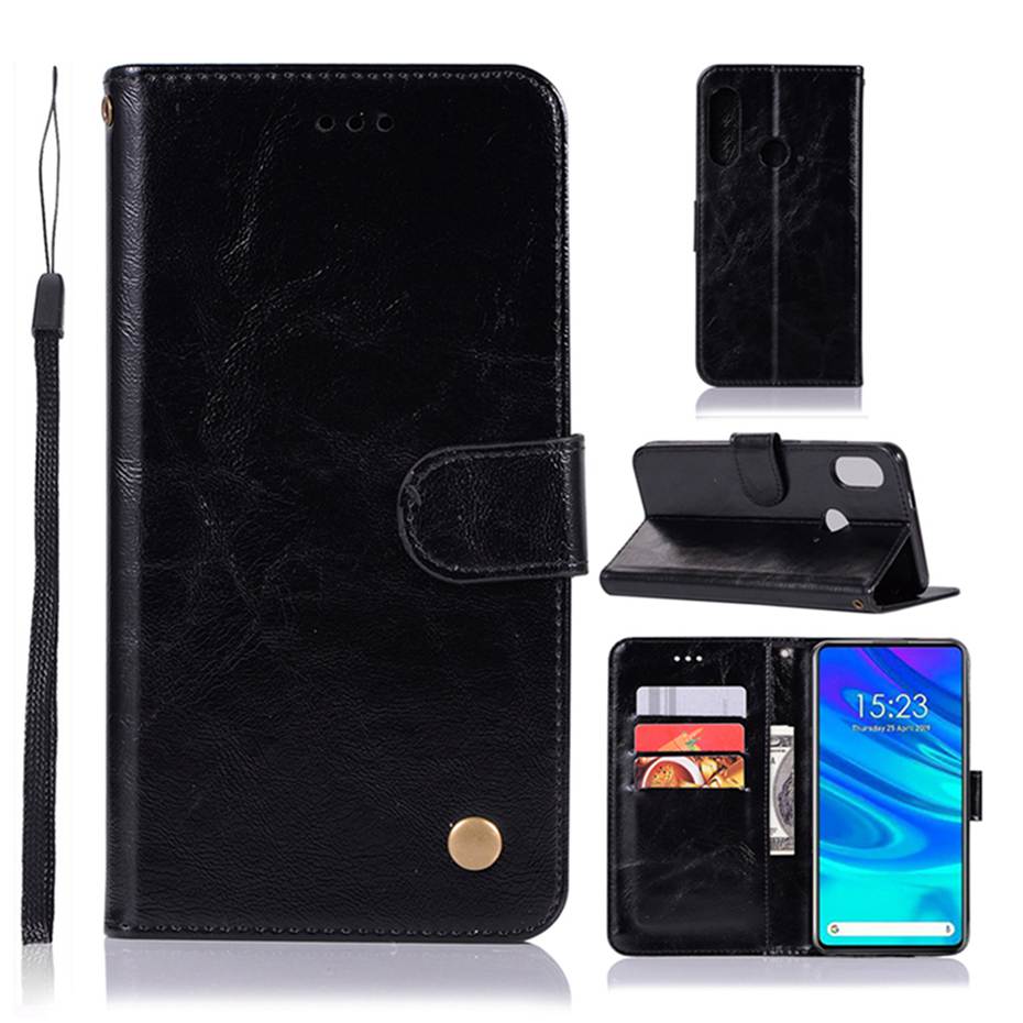 เคส Samsung Galaxy A20s #เคสพรีเมี่ยมแบบกระเป๋าสตางค์ หนัง PU Vintage