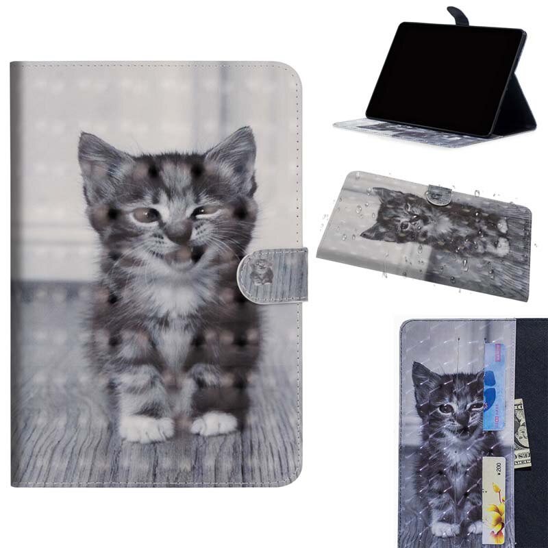 Case MediaPad M6 8.4 #เคสฝาพับหนัง PU พิมพ์ลวดลาย Pattern Printing Wallet Stand