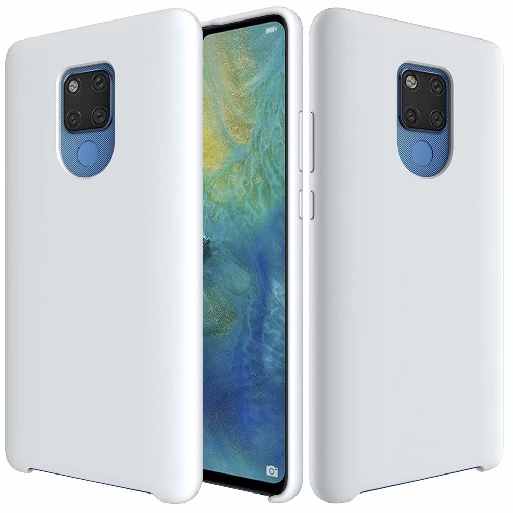 Case Huawei Mate 20 X #เคสฝาหลังซิลิโคนนิ่มคุณภาพดี Liquid Silicone Back Case