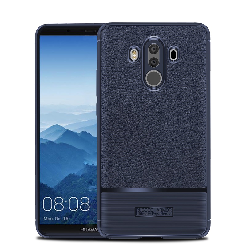 เคส Huawei Mate 10 Pro #เคสฝาหลัง TPU ผิวลิ้นจี่กันลื่นเคสคุณภาพดีราคาเบาๆสบายกระเป๋า