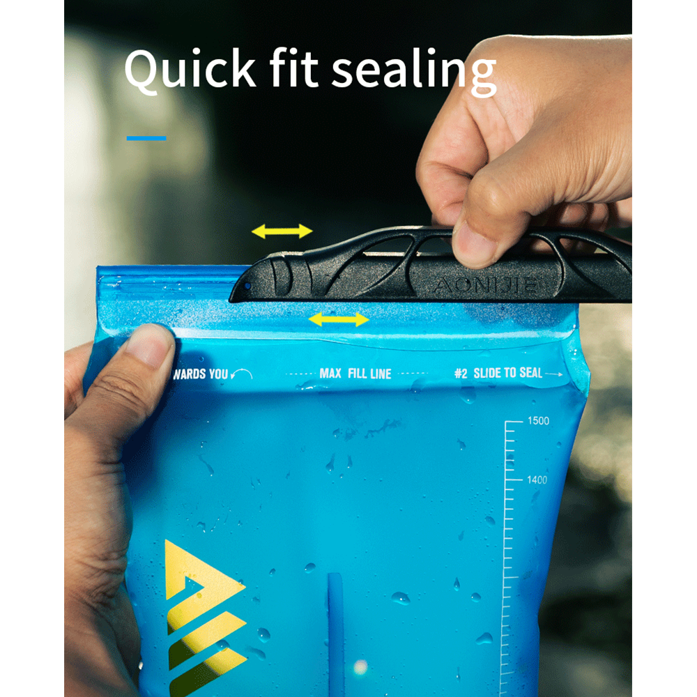 ถุงน้ำวิ่งเทรล ถุงน้ำวิ่งพกพา (สีฟ้า) ขนาด 1.5L, 2L, 3L TPU รุ่น SD62 (L05)