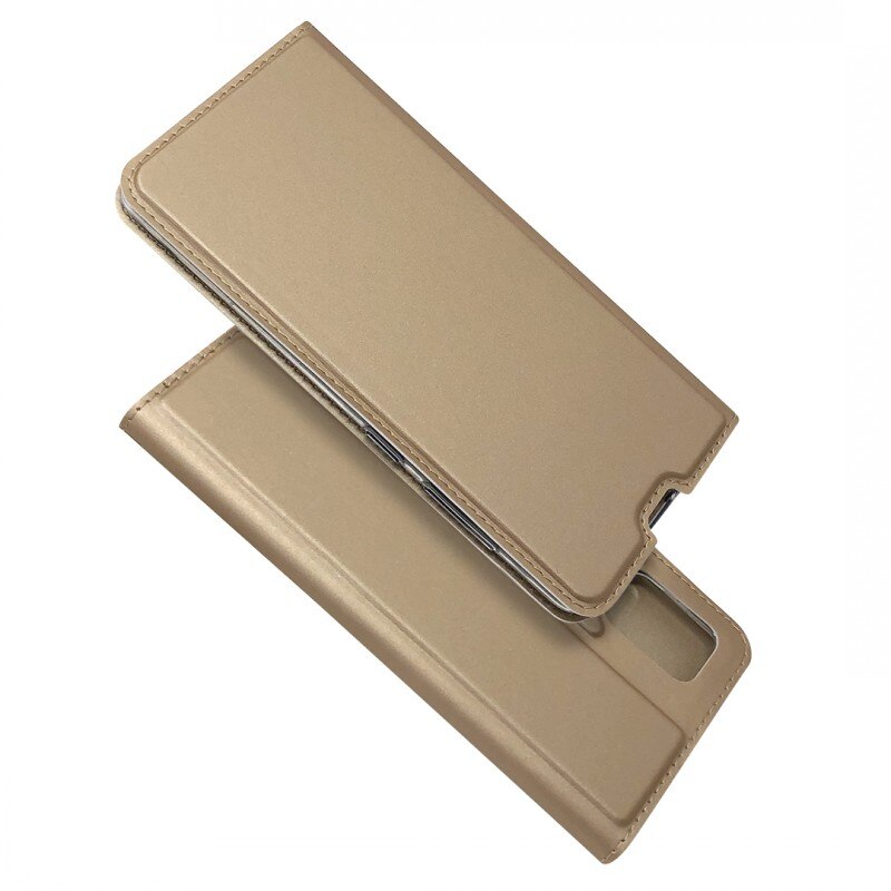 Case iPhone 13 Pro Max #เคสแบบฝาพับหนัง PU Magnetic Adsorption Stand Leather Card Holder