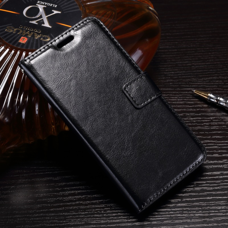 Case Huawei P10 Lite เคสฝาพับ Crazy Horse เคสสไตล์กระเป๋าสตางค์