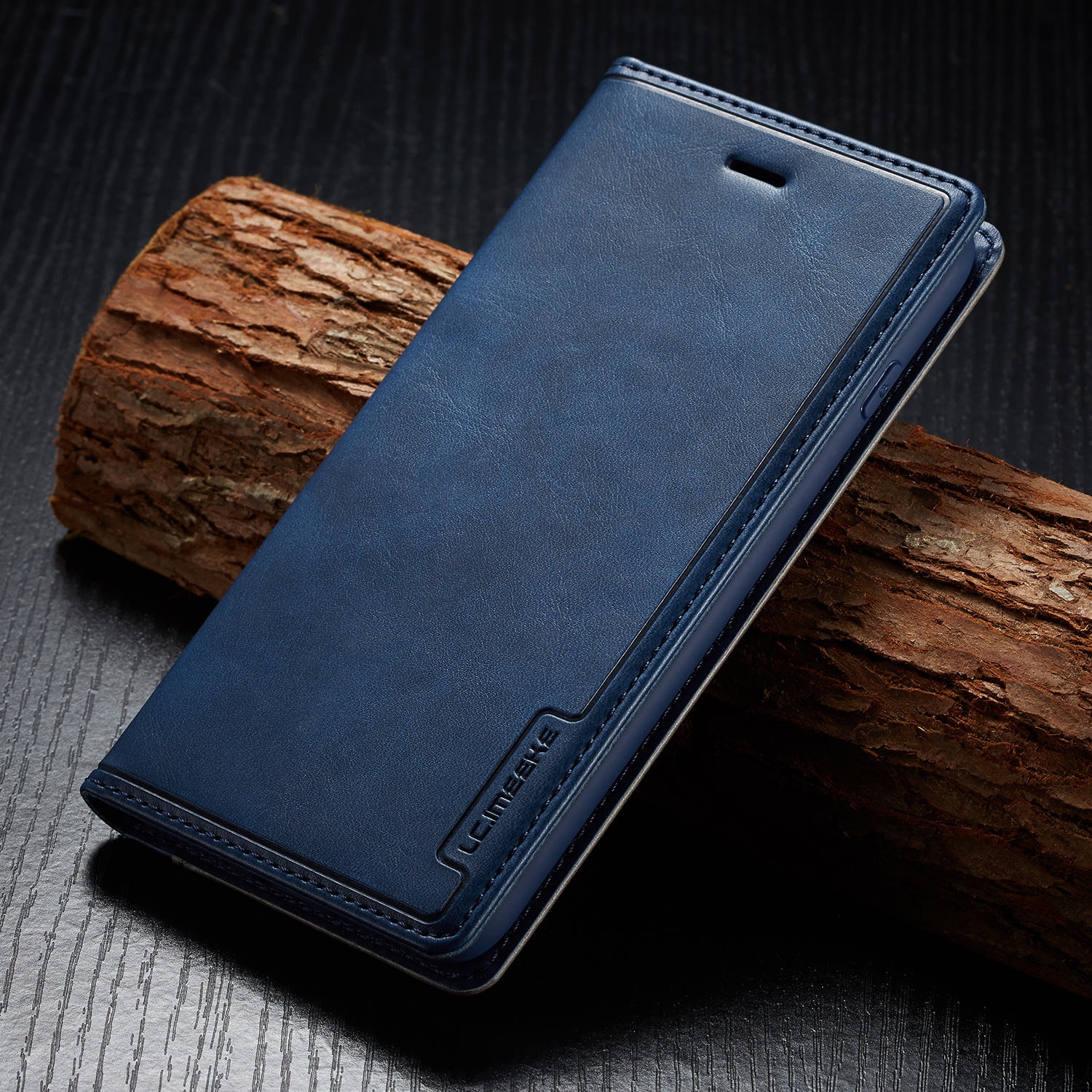 เคส iPhone 14 LC.IMEEKE LC เคสฝาพับแบบกระเป๋าสตางค์ หนัง PU, TPU