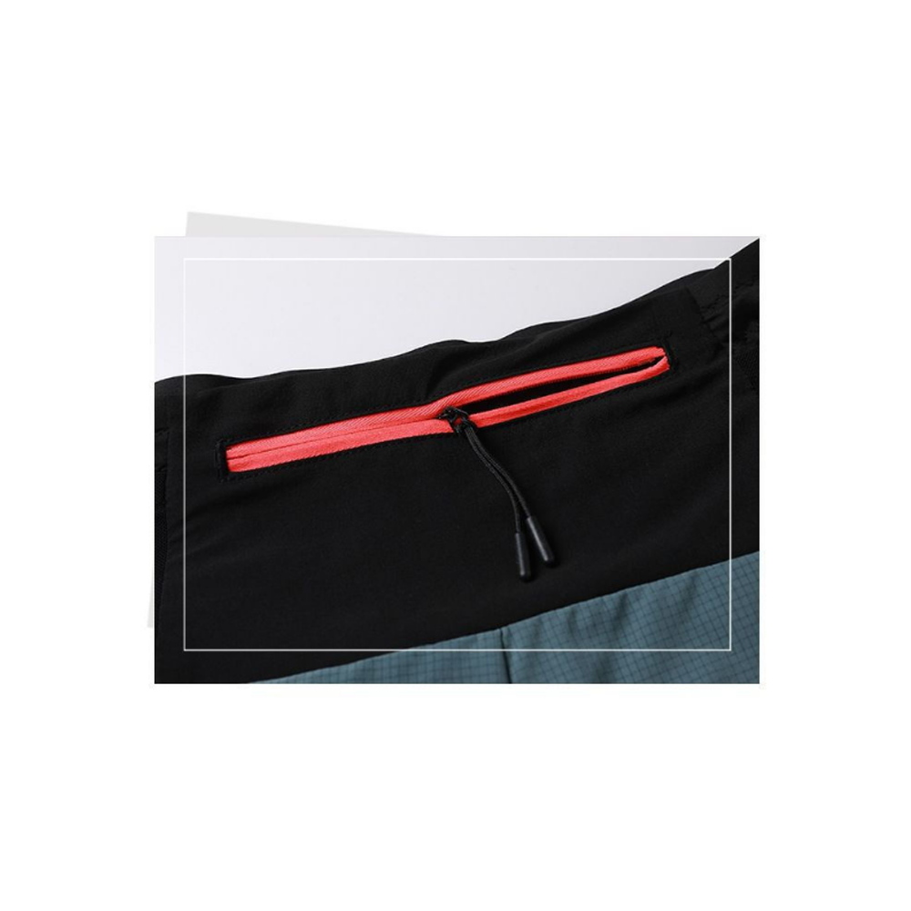 กางเกงวิ่งเทรล 2" (ไม่มีซับใน) ใส่ได้ทั้งชาย - หญิง มีกระเป๋าใส่ของที่รอบเอวในตัว (F34)