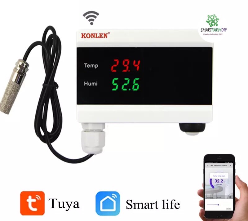 Tuya WIFI Temperature Thermometer Humidity Hygrometer