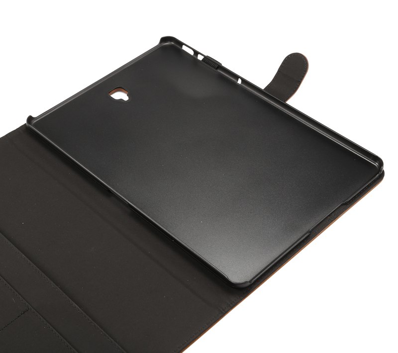 Case Samsung Galaxy Tab S4 10.5 T830 / T835 #เคสฝาพับหนัง PU ผิวหนังม้า Crazy Horse Texture PU Leather Wallet