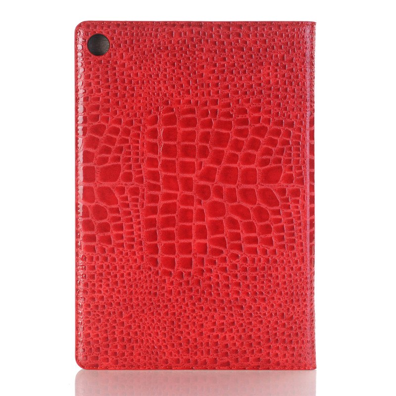 Case Huawei MediaPad M5 Pro 10.8 นิ้ว #เคสฝาพับแบบกระเป๋าสตางค์ลายผิวหนังจระเข้ Crocodile Texture