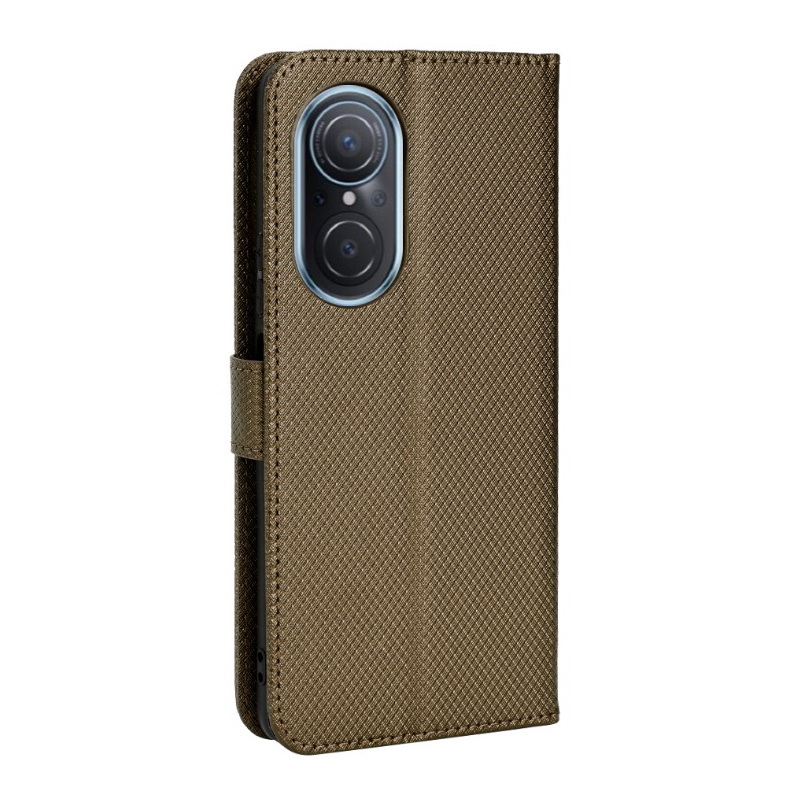 เคส Huawei Nova 9 SE #เคสฝาพับแบบกระเป๋าสตางค์หนัง PU มีช่องใส่บัตร Leather Wallet Card Holder Phone Cover