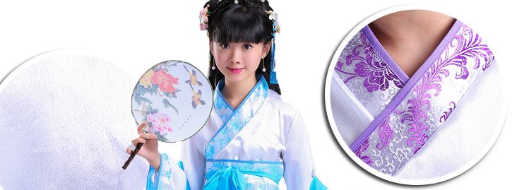 ชุดเทพธิดา เด็กสาว นางฟ้าจีน 仙女古装衣服女童 Chinese Fairy Angel Girls Costumes