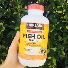 (Pre Order) Kirkland Signature® Omega-3 Fish Oil 1000 mg 400 Softgels USP Verified น้ำมันปลา โอเมก้า ช่วยบำรุงหัวใจ ไหลเวียนโลหิต
