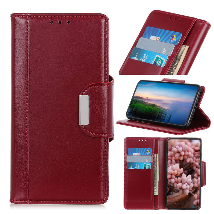 Case Xiaomi Mi 10T Pro #เคสฝาพับหนัง PU แบบกระเป๋าสตางค์ 3 Card Slots