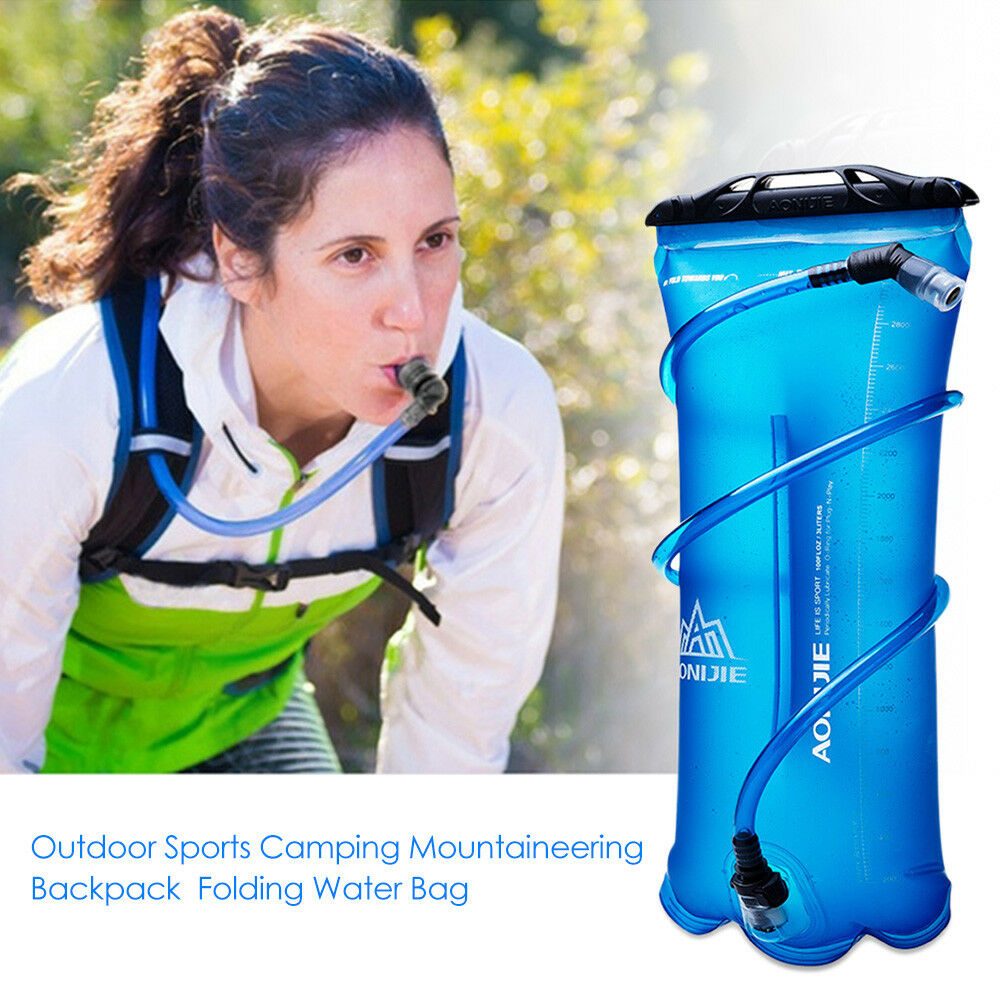 ถุงน้ำพกพา (สีฟ้า) ขนาด 1.5 ลิตร, 2 ลิตร TPU รุ่น SD16 (L08)