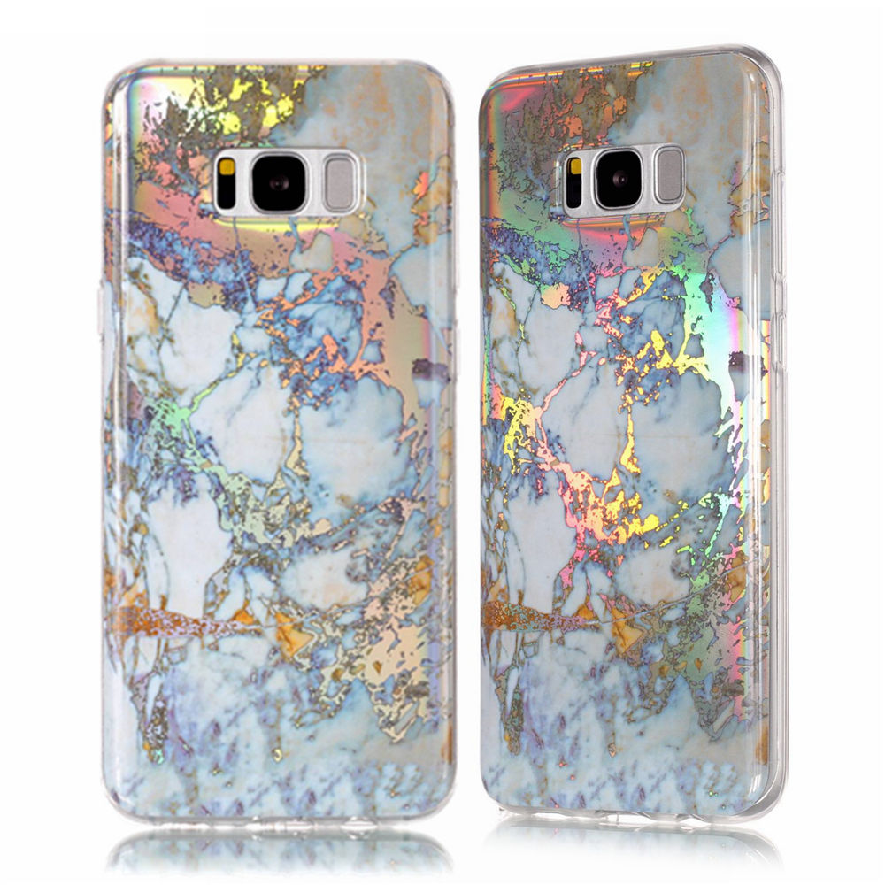 เคส Samsung Galaxy S8 G950 #เคสฝาหลังลวดลายหินอ่อน TPU Shell Cover Shell