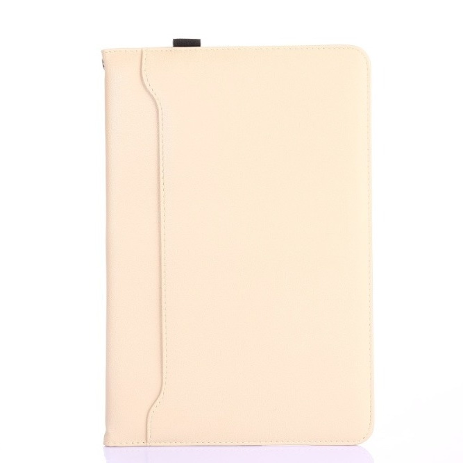 Case Huawei MediaPad M5 Lite 8 #เคสฝาพับหนัง PU มีสายคล้องมือและที่สวมนิ้วที่เก็บบัตร