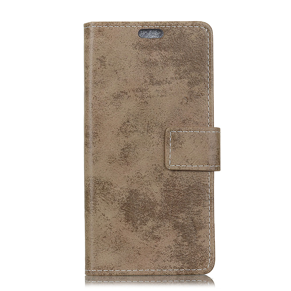 Case Huawei Y7 Pro (2019) #เคสฝาพับหนัง PU สไตล์ Vintage คุณภาพดีราคาเบาๆสบายกระเป๋า