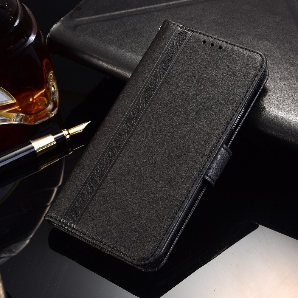 เคส Huawei Y7a #เคสฝาพับหนัง PUมีช่องเก็บบัตร Retro Leather with Wallet