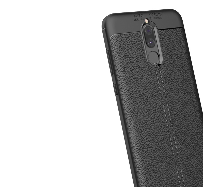 Case Huawei Nova 2i 5.9นิ้ว #เคสหนังPU ผิว Litchi Skin ป้องกันลายนิ้วมือ TPU Soft Case