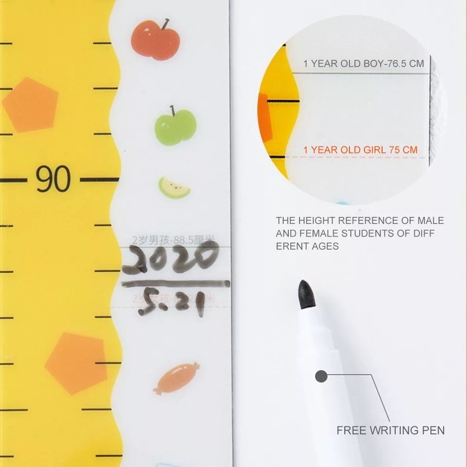 ชุดวัดส่วนสูงน่ารัก