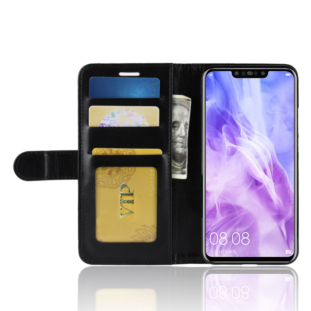 Case Honor 8X #เคสฝาพับหนัง PU ผิวหนังม้าสไตล์กระเป๋าสตางค์