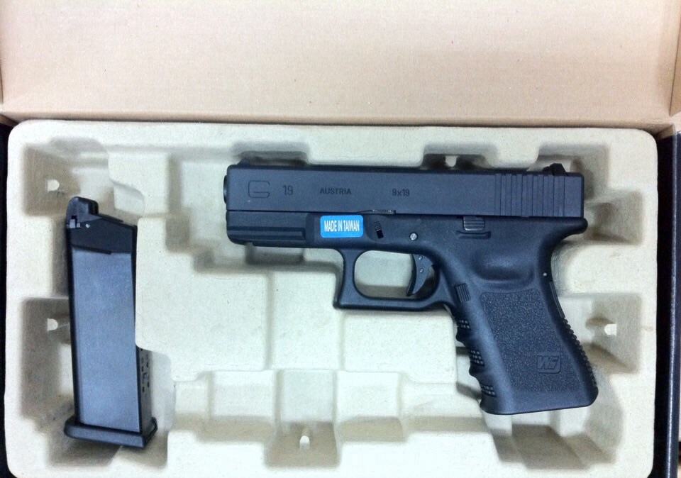 BB Gun WE GLOCK 19 GEN 3
