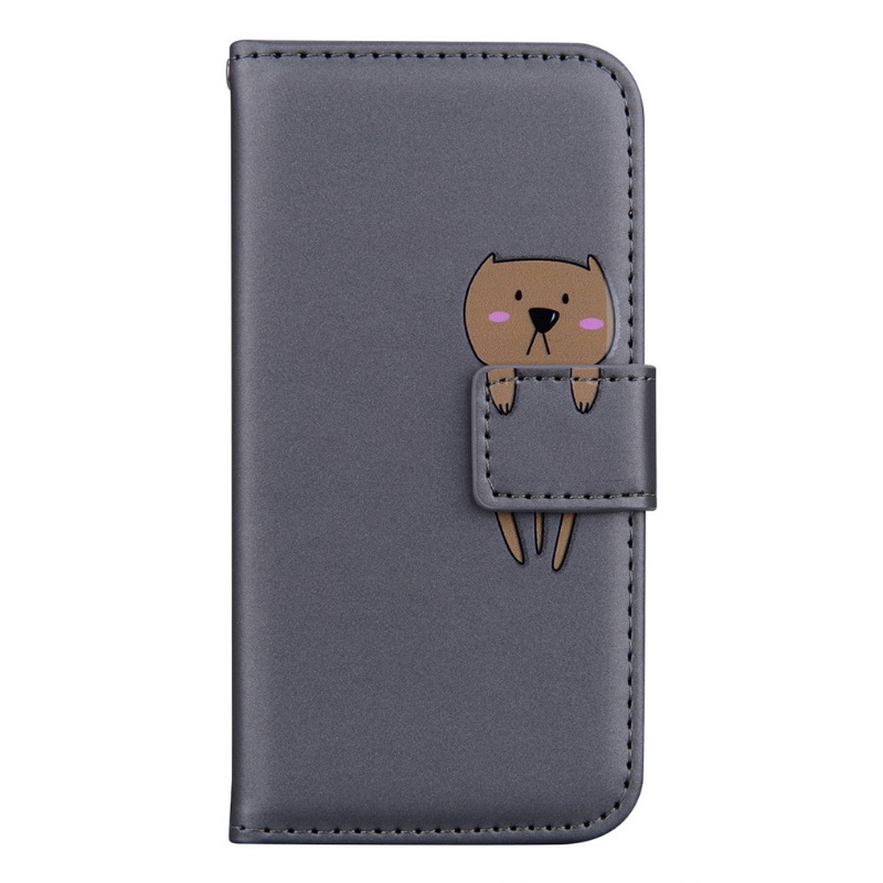Case Samsung Galaxy A72 / A72 5G #เคสฝาพับหนัง PU ลายการ์ตูน Fashion Cartoon Animals Flip Case Texture Leather Wallet