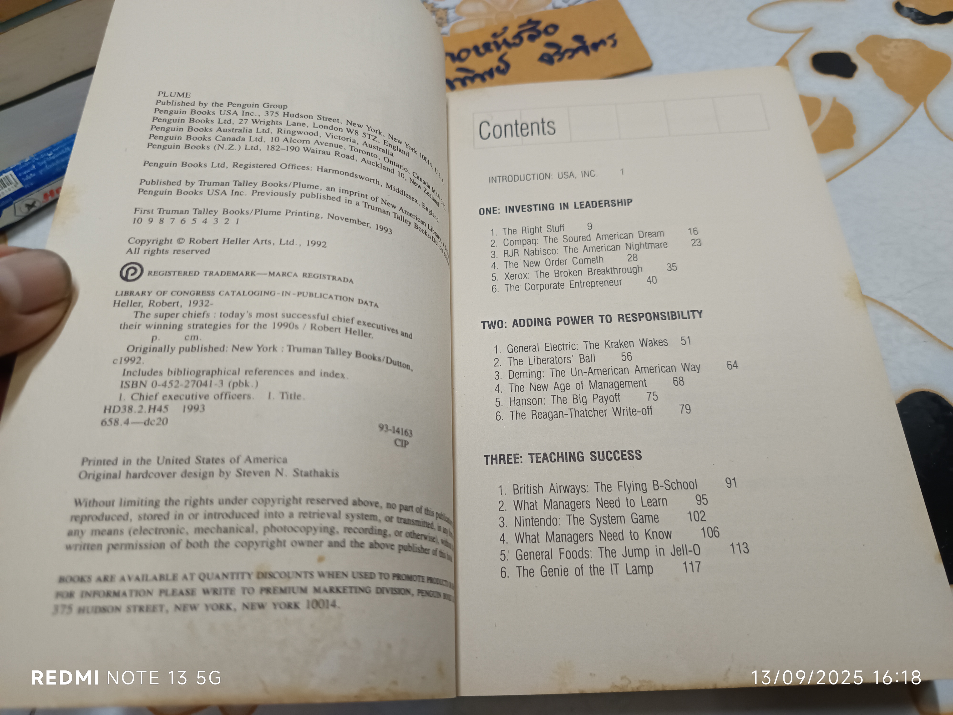 The Super Chiefs โดย Robert Heller 1993