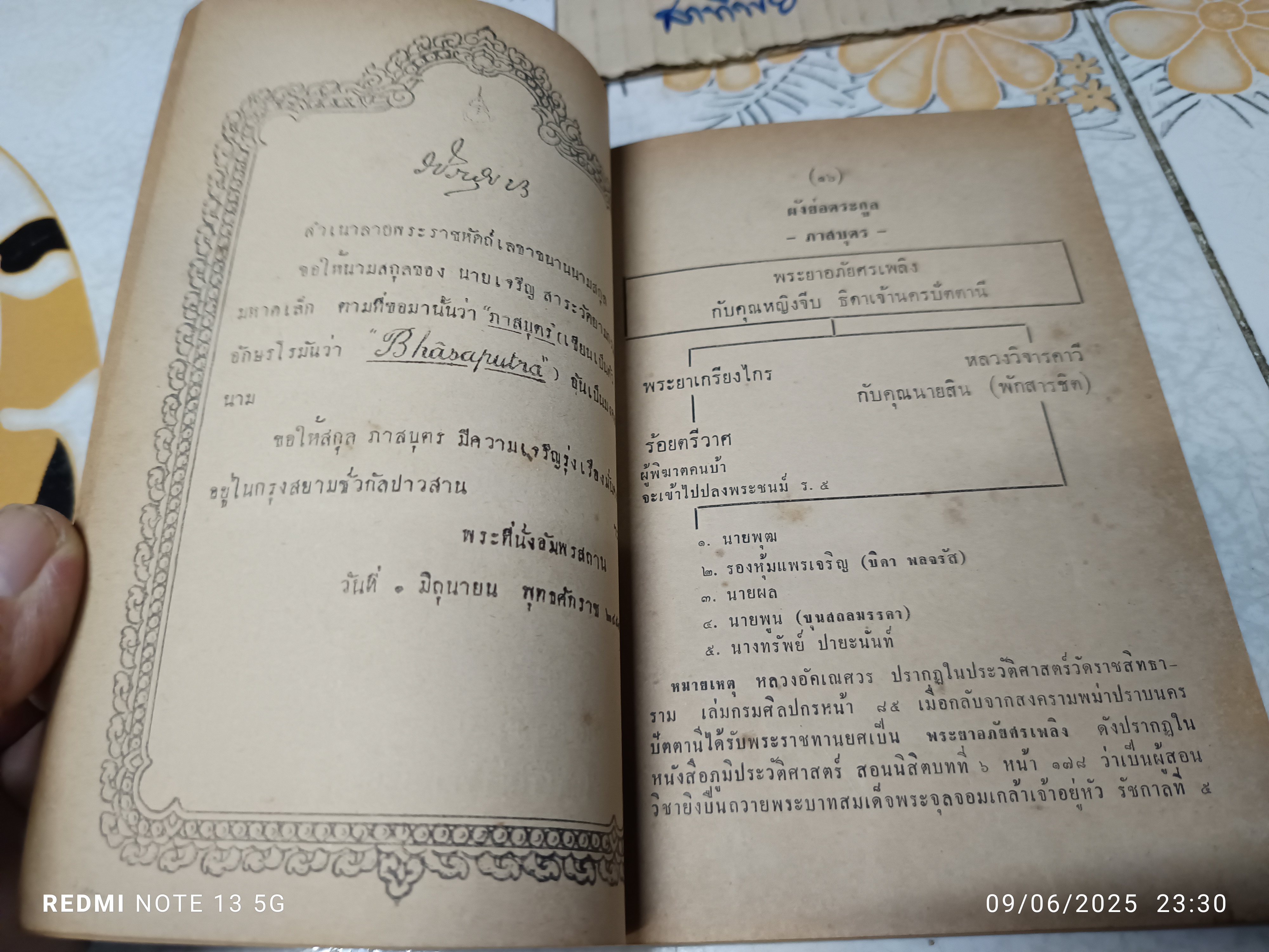 พบเพชร วัดพลับ , เอกสารสื่อความสุข : เรียบเรียงเป็นอนุสรณ์ แด่ พล จรัส ภาสบุตร