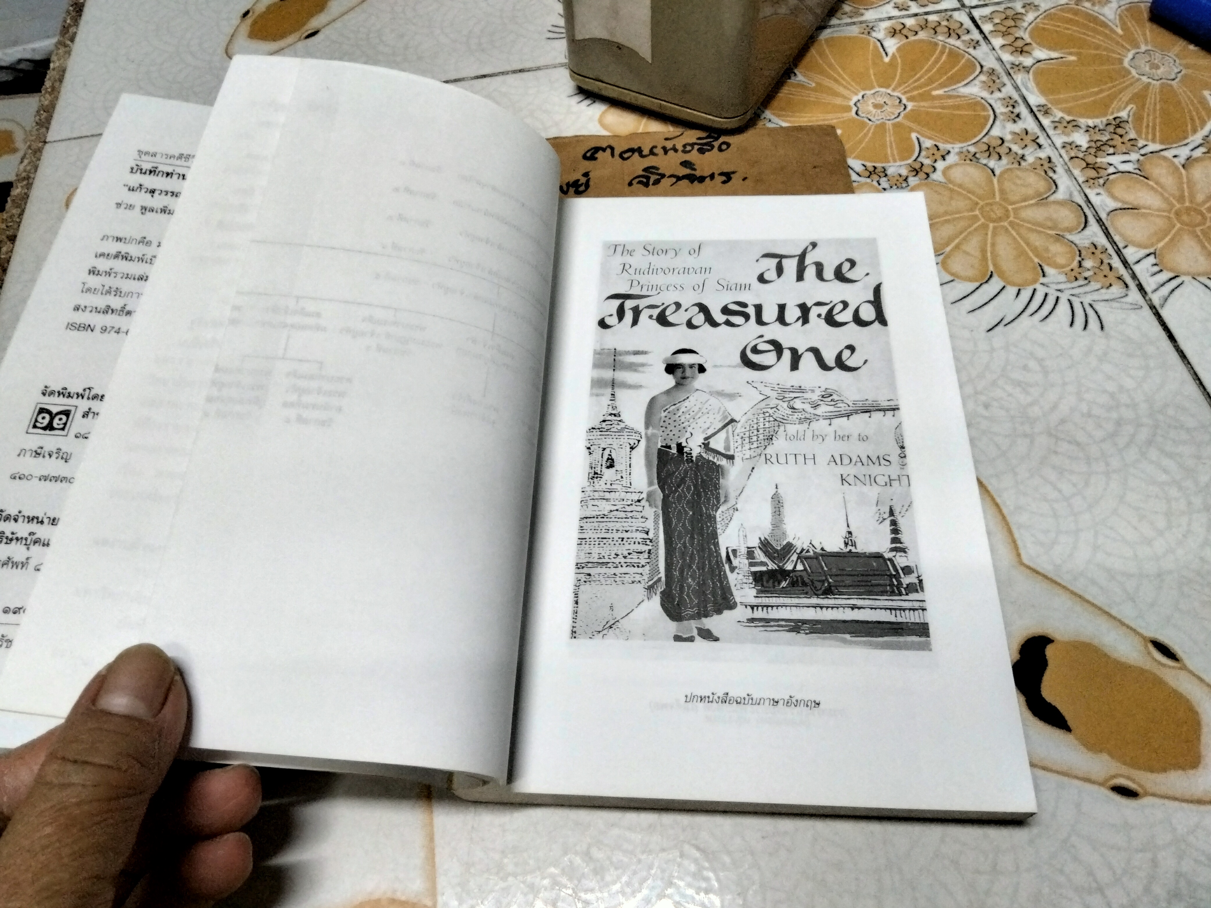 บันทึกท่านหญิง ม.จ. หญิงฤดีวรวรรณ เขียน แก้วสุวรรณ แปล (พงษ์ลดา อิทธิเมฆินทร์) สำนักพิมพ์ดับเบิ้ลนายน์ พิมพ์ครั้งแรก พ.ศ. 2544 **สินค้าหมด**