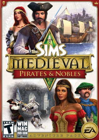 The Sims Medieval Pirates and Nobles ( 1 DVD )