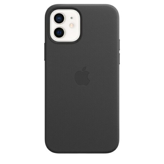 เคสหนัง สำหรับ iPhone 12 | 12 Pro พร้อม MagSafe เคส เคสโทรศัพท์ เคสมือถือ เคสiPhone iPhone 12 | 12 Pro Leather Case with MagSafe, Black (Apple®)