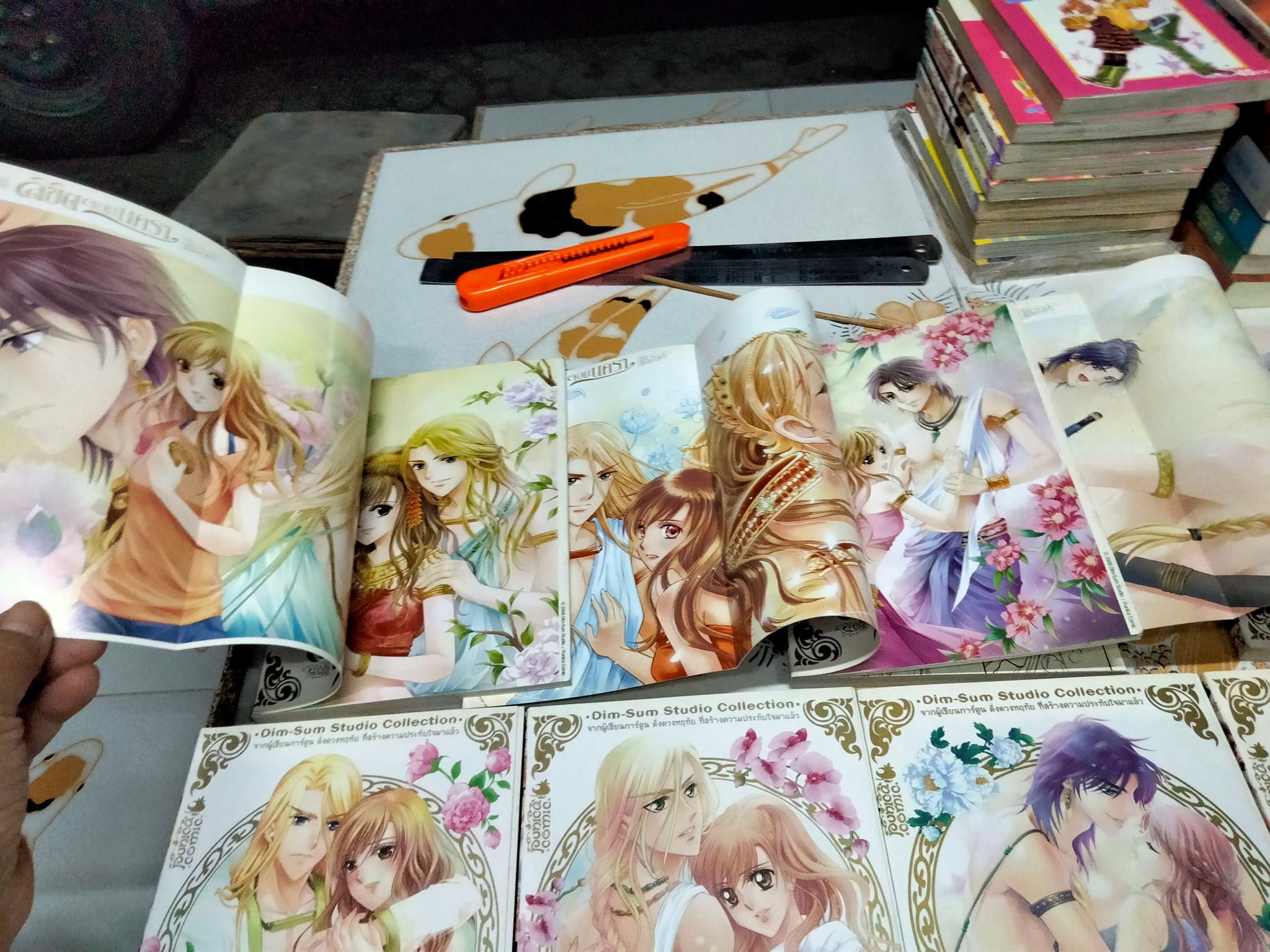 ลิขิตจอมนครา (ชุดนี้ 8 เล่มจบ แต่มีแค่ 1-7) จากผู้เขียนการ์ตูน ดั่งดวงหฤทัย Dim-sum Studio Collection