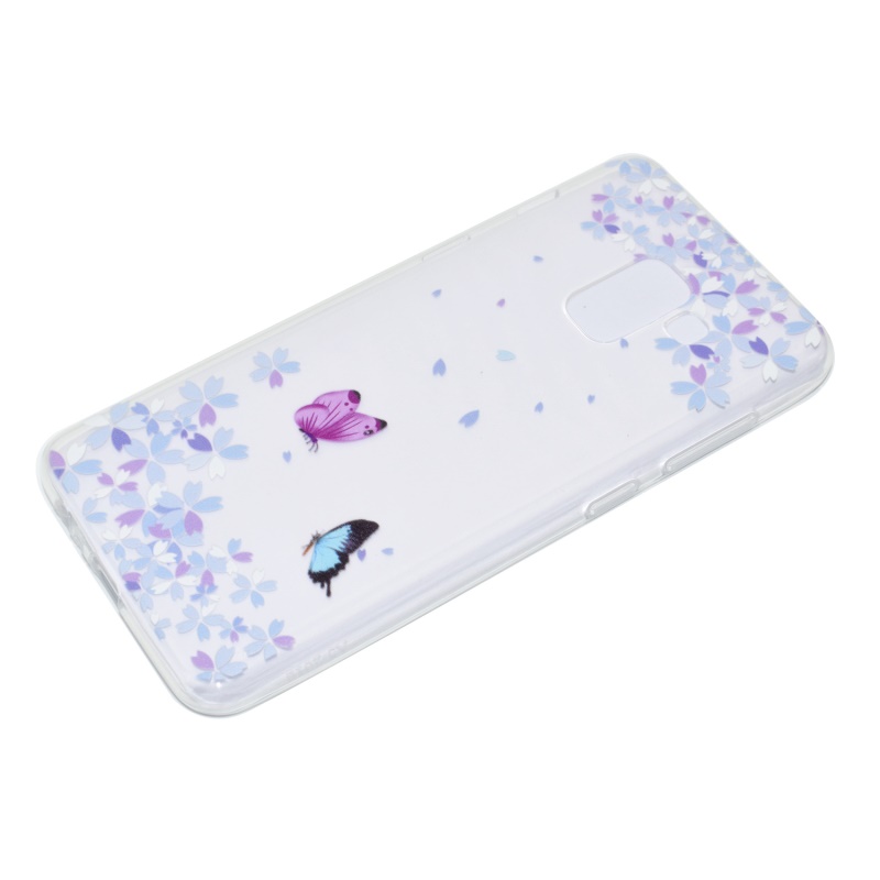 เคส Galaxy A8 (2018) #เคสฝาหลัง TPU นิ่มใสพิมพ์ลายน่ารักๆ