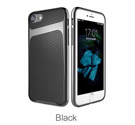 case iphone 7 เคสฝาหลัง USAMS Knight Series เคสไฮบริด Plastic+TPU เคสแข็งแรงทันสมัย