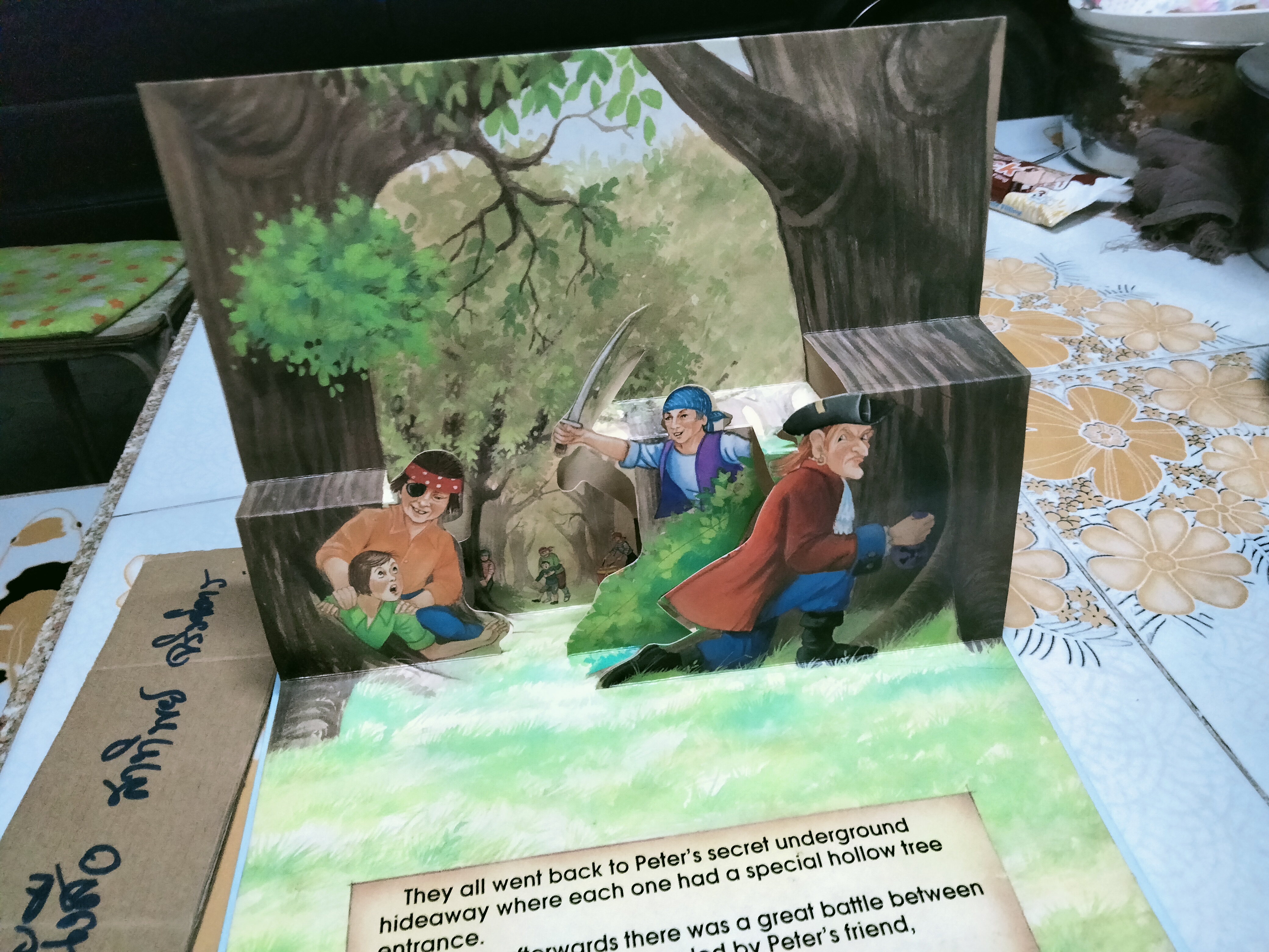 Peter Pan : POP-UP picture story หนังสือนิทาน Pop-Up ฉบับภาษาอังกฤษ