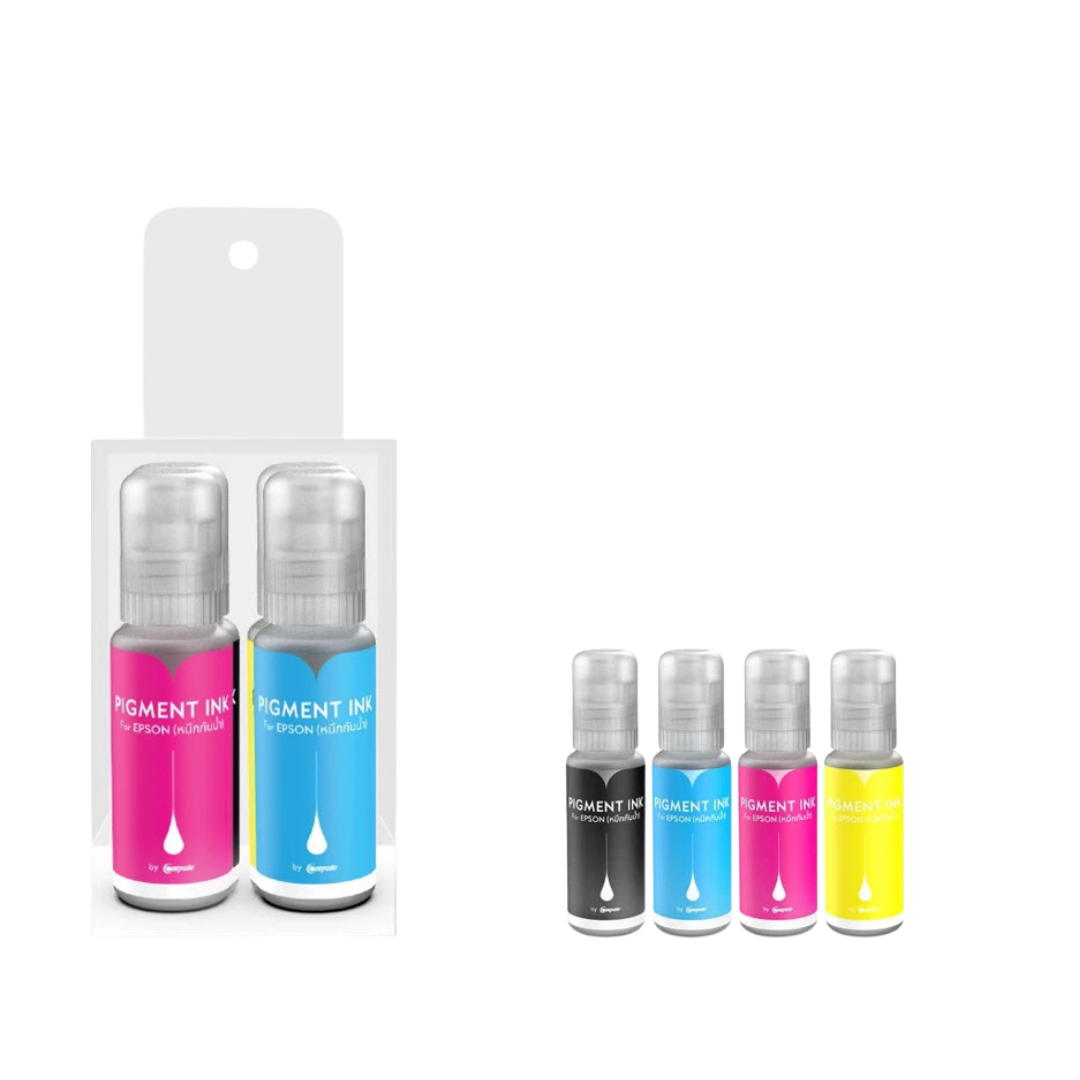 Compute หมึกกันน้ำ ชุด 4 สี EPSON 003 / 001 / 005 / 008 / 664