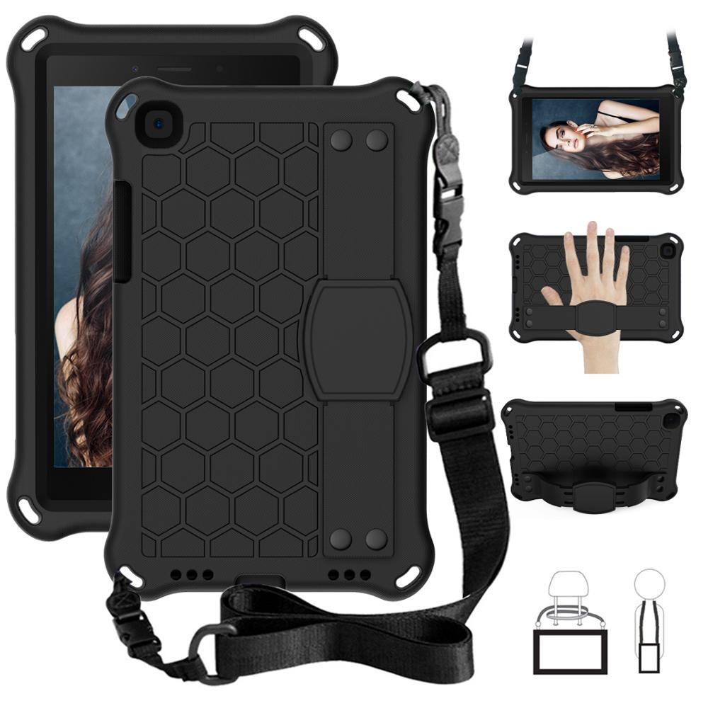 Case Huawei MatePad T8 #เคสกันกระแทกลายรังผึ้งพร้อมสายคล้องไหล่ EVA Tablet Hybrid Shell with Shoulder Strap