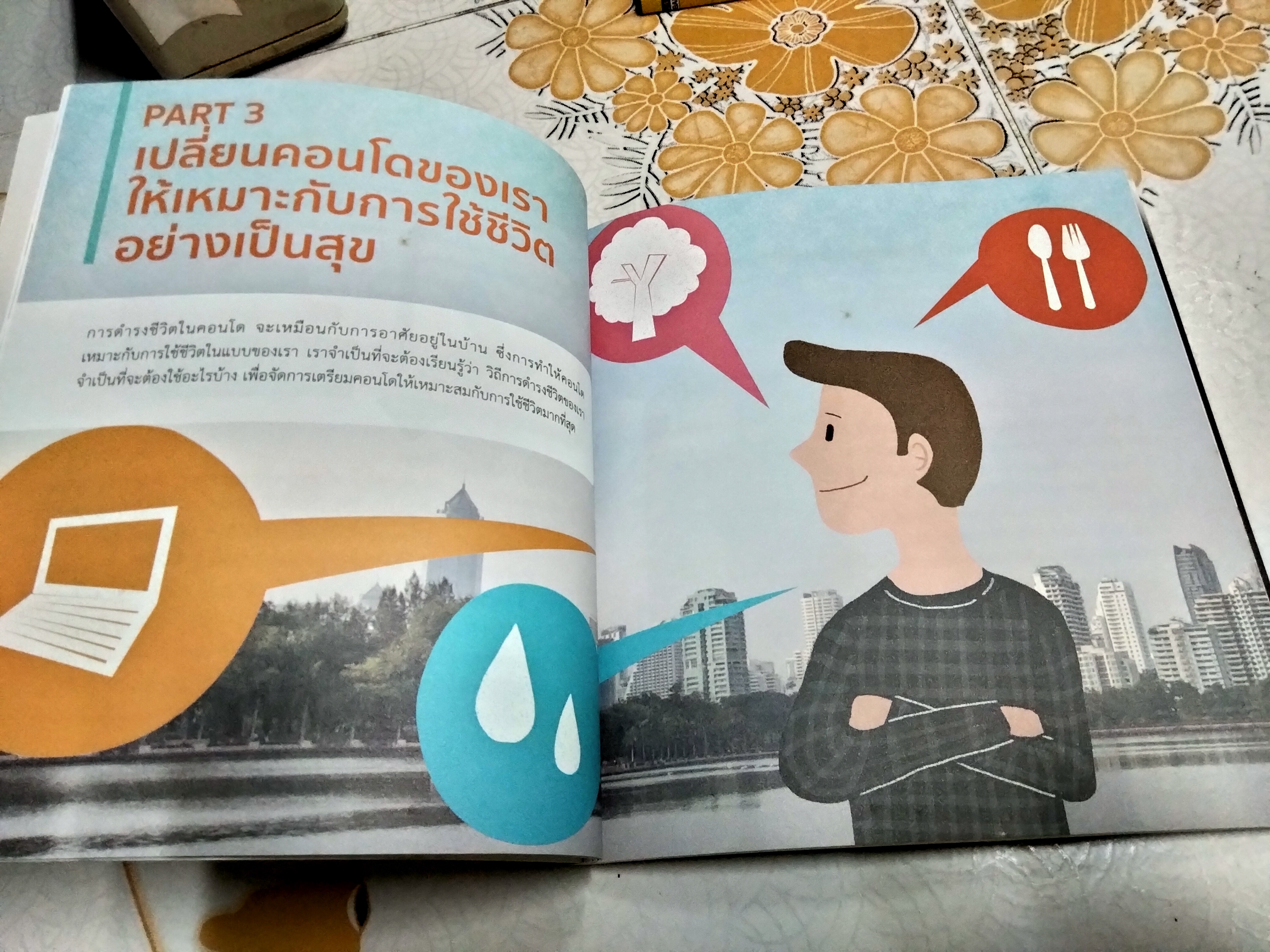 Condo of life คู่มือการใช้ชีวิตอย่างมี lifestyle จัดทำโดยบริษัทบริหารสินทรัพย์กรุงเทพฯพาณิชย์จำกัด, พ.ศ. 2559