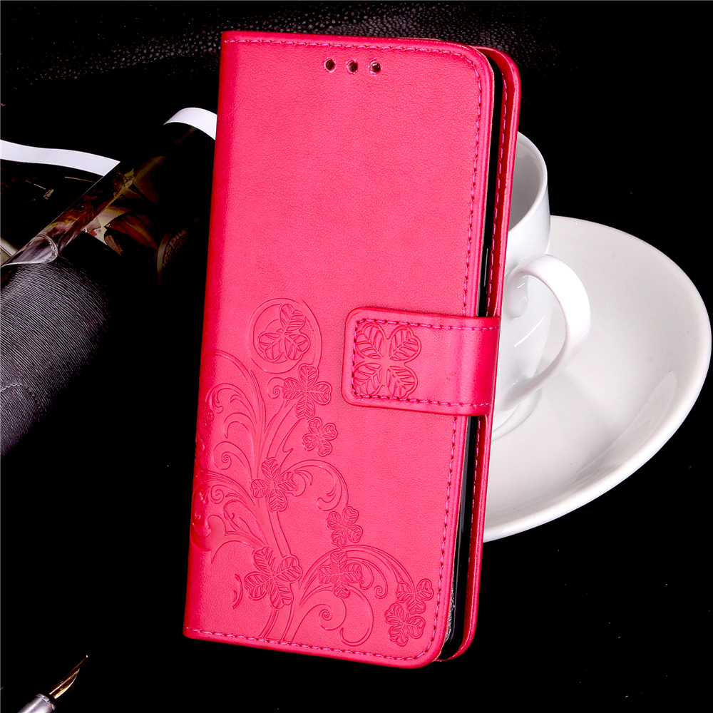 Case Huawei Y9 Prime 2019 #เคสฝาพับมีช่องใส่บัตร HAT PRINCE Imprinted Clover Leather Wallet