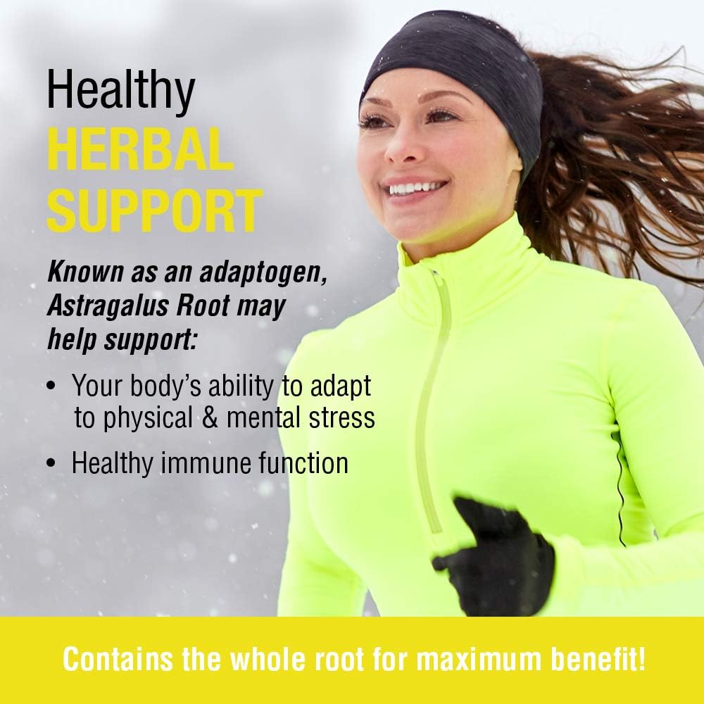 (Pre Order) Solaray® Organically Grown Astragalus 550 mg 100 VegCaps