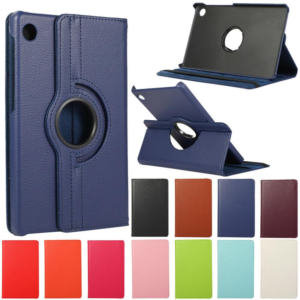 Case Huawei MatePad T8 8.0 #เคสฝาพับหนังผิวลิ้นจี่ Litchi Grain 360 Degree Rotary