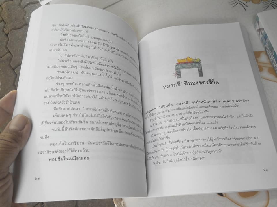 คนรักผัก โดย สุมิตรา จันทร์เงา (รวมผลงานท้้ง 3 เล่ม ได้แก่ คนรักผัก, พาเหรดสวนผัก,บอกรักด้วยผัก) **สินค้าหมด**