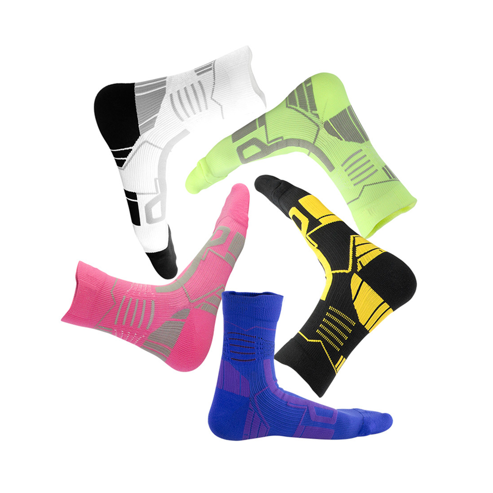 ถุงเท้าวิ่งข้อสั้นเหนือตาตุ่ม สำหรับวิ่งมาราธอน หนานุ่มใส่สบายระบายอากาศดี (N16)