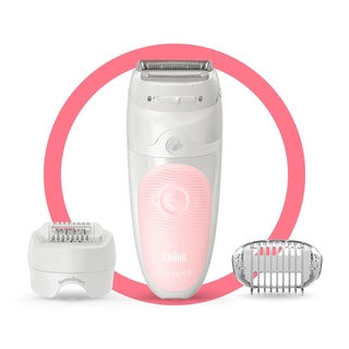 Braun® Epilator Silk-épil 5 Hair Removal for Women Shaver & Trimmer Model 5391 SES 5-620 เครื่องกำจัดขน สำหรับผู้หญิง