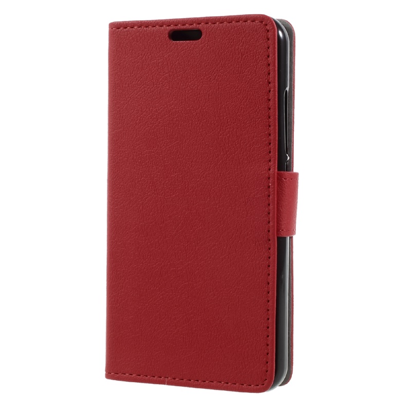 เคส Huawei Y3 (2017) #เคสแบบฝาพับหนัง PU มีช่องเสียบบัตร สีสันสวยงามทันสมัย