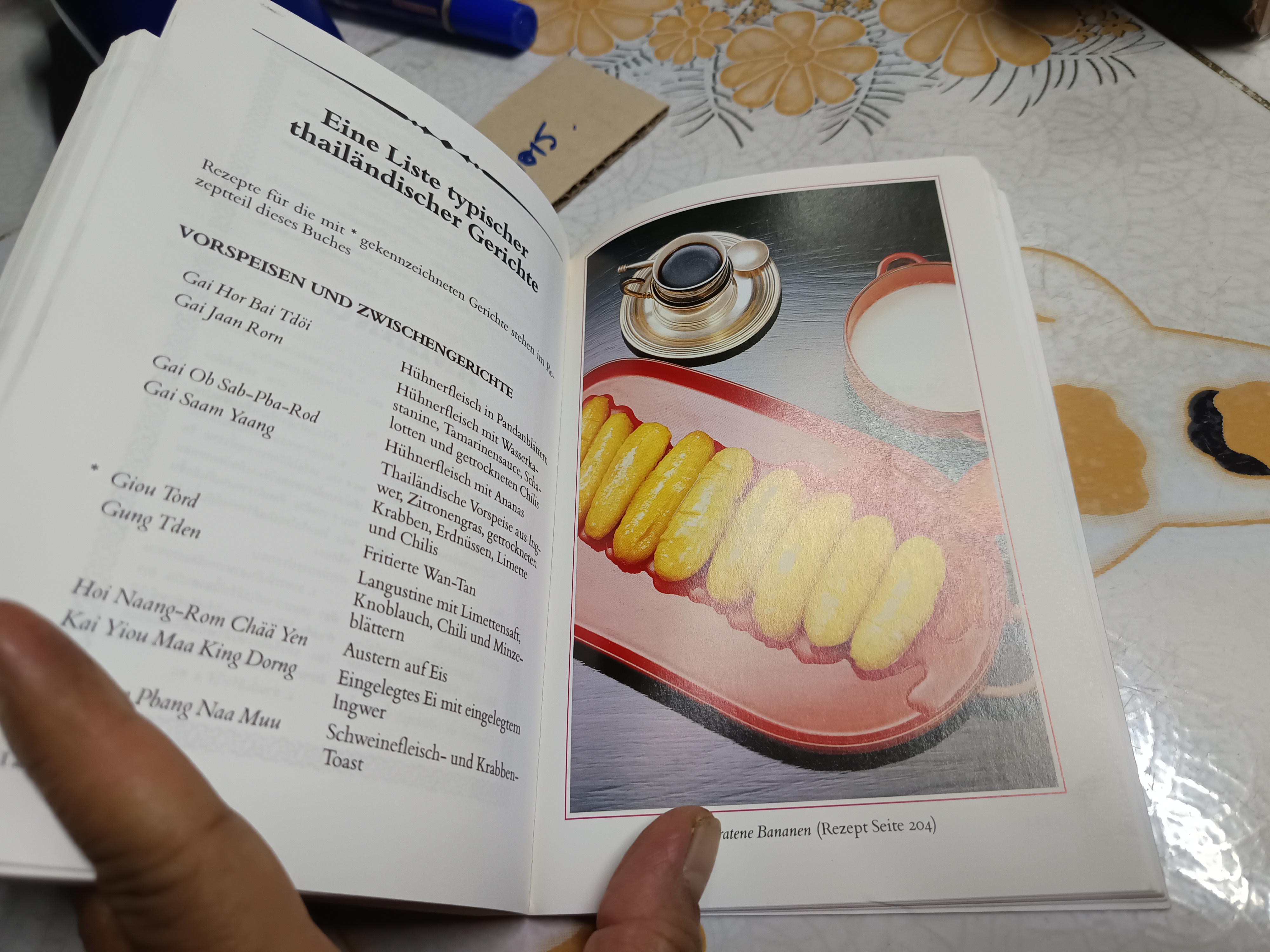 ตำราอาหารไทย (ภาษาเยอรมัน) Die original Thailändische Küche : Exotische Köstlichkeiten zum Nachkochen Jane Michael - Rushmer **สินค้าหมด**