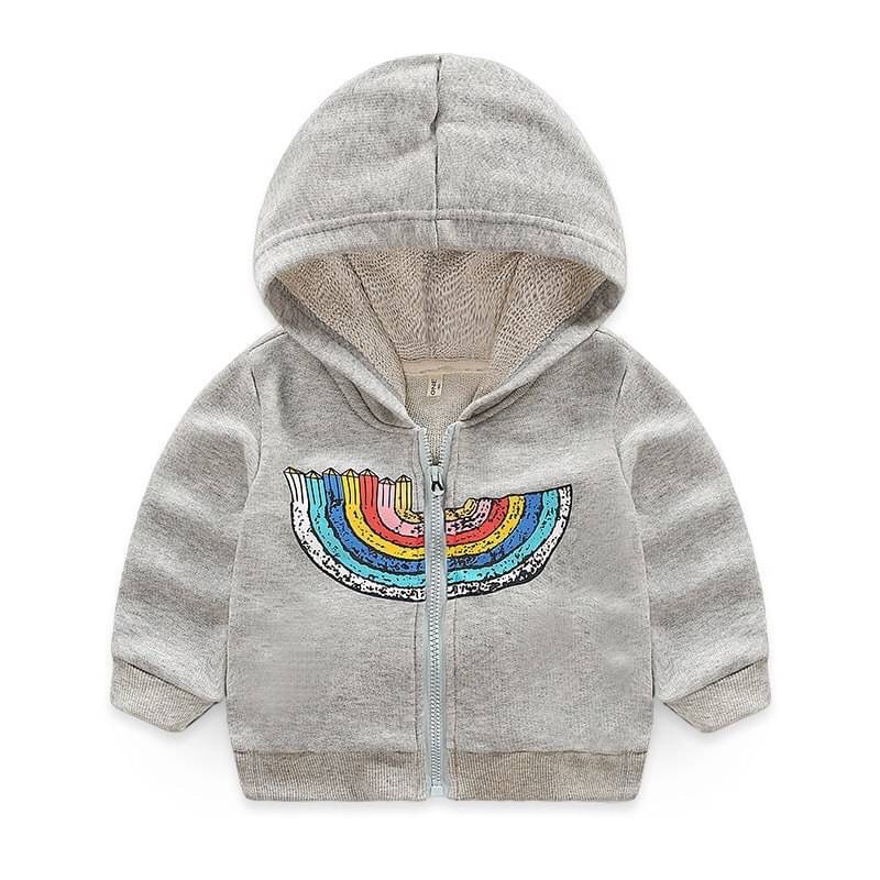 เสื้อกันหนาวเด็กมีฮู้ด