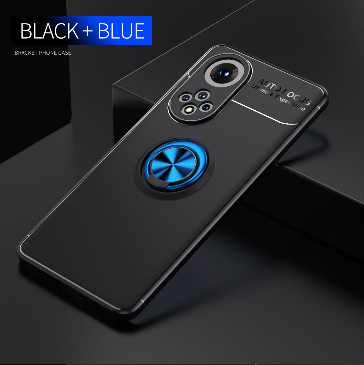 Case Huawei Nova 9#เคสฝาหลัง TPU Finger Ring Kickstand (แผ่นโลหะแบบ Built-in)
