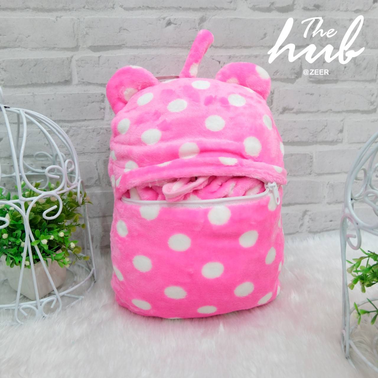 หมอนผ้าห่ม น่ารักมุ้งมิ้ง