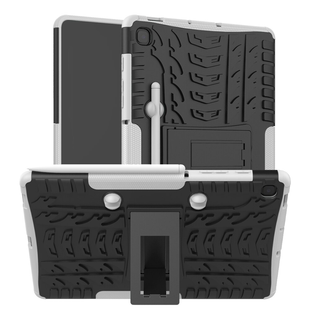 เคส Samsung Galaxy Tab S6 Lite 10.4 SM-P610 SM-P615 SM-P617 Kickstand PC + TPU Hybrid เคสฝาหลังกันกระแทก